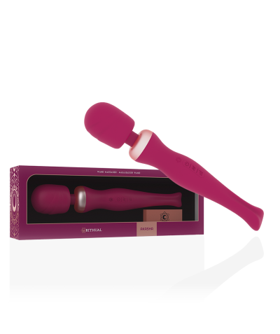 AKASHA Massageur externe rechargeable en silicone médical