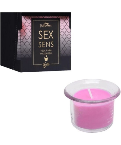 VELA DE MASAJE PERFUMADA Bougie de massage parfumée romance