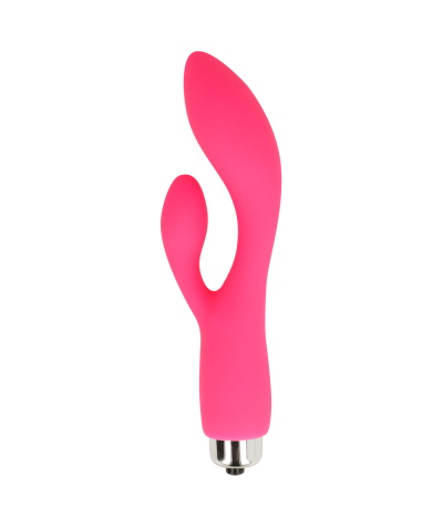 RABBIT  EDGE Vibromasseur en silicone avec rabbit rose