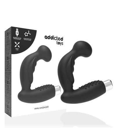 MODEL 3 Masseur anal pour hommes, rechargeable, en silicone médical