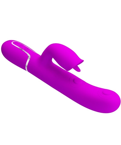 VIBRADOR RABBIT CON LICKING FU Vibromasseur double avec des fonctions avancées de stimulation