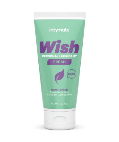 WISH FRESH Gel lubrifiant stimulant à base d'eau avec un effet rafraîchissant