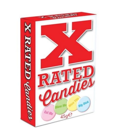 X-RATED CANDIES Bonbons avec des messages