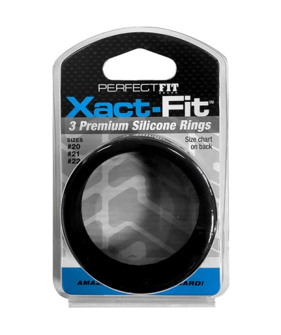 XACT FIT 3 L Kit perfecfit xact fit 3 anneaux en silicone - 5 cm, 5,3 cm et 5,5 cm