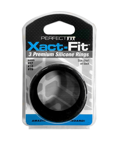 XACT FIT 3 M Kit perfecfit xact fit 3 anneaux en silicone -- 4 cm, 4,5 cm et 5 cm