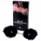 MENOTTES SECRET HANDCUFFS MARABOU NOIRES SECRET PLAY nº2