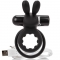 ANNEAU VIBRANT RECHARGEABLE  AVEC LAPIN - O HARE - NOIR