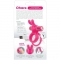 ANNEAU VIBRANT RECHARGEABLE  AVEC LAPIN - O HARE- ROSE nº2