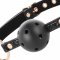 BEGME - BLACK EDITION BALL GAG CUIR VEGAN nº3