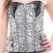 Corset gris Blaise