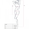 BS096 BODYSTOCKING BLANC TAILLE UNIQUE nº4