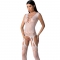 BS099 BODYSTOCKING BLANC TAILLE UNIQUE