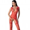 BS099 BODYSTOCKING ROUGE TAILLE UNIQUE