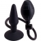 Plug anal gonflable S - noir