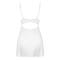 OBSESSIVE 871-CHE CHEMISE AND THONG WHITE nº3