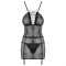 OBSESSIVE BASITTA CHEMISE AND THONG BLACK nº7