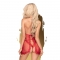 PENTHOUSE LIBIDO BOOST BABYDOLL AND THONG RED nº4