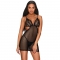 OBSESSIVE MILLAGRO CHEMISE AND THONG BLACK nº8