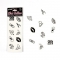 LOT DE 10 TATOUAGES TEMPORAIRES - CANDY COLLECTION CHIC TATT