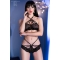 CR 4428 SOUTIENS-GORGE & PANTIES NOIR S/M nº5