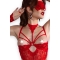 CR 4488 BODY DENTELLE ROUGE L/XL nº3