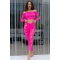 CR 4632 TOP & PANTALON FUCHSIA S/L nº6