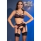 CR 4693 SET QUATRE PIÈCES ROSE/NOIR XL nº7