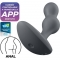 SATISFYER DEEP DIVER ANAL VIBRATOR WITH APP GREY