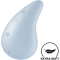 VIBRATEUR DEW DROP LAY-ON BLEU nº6