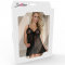 DRESSES - ENSEMBLE ROBE ET THONG NOIR L / XL