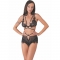 DREZNA LC 90733 SOUTIEN-GORGE + CULOTTE NOIR L/XL