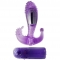 ESTIMULADOR  LILA VAGINAL Y ANAL CON VIBRACION nº1