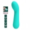 VIBRATEUR RECHARGEABLE FAUN VERT AQUA nº6