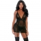 Feline feisty cheetah cup body noir