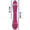 INTENSE - LUIGI VIBRATEUR LAPIN SILICONE ROSE nº6