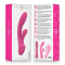 INTENSE - LUIGI VIBRATEUR LAPIN SILICONE ROSE nº7