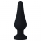 BOUCHON ANAL INTENSE PIPO M SILICONE NOIR 11 CM nº1