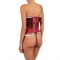 Intimax corset persefone grenat