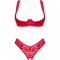 ENSEMBLE DEUX PIÈCES LACELOVE CUPLESS ROUGE M/L nº4