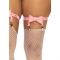 Leg avenue porte-jarretelles en cuir vegan-rose