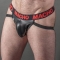 MACHO - MX25RC JOCK CUIR ROUGE L nº1