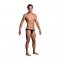 Transparent Homme Bikini Noir