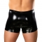 Boxer power homme effet latex noir