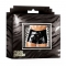 Boxer power homme effet latex noir