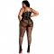 BODYSTOCKING MODÈLE 4 NOIR GRANDE TAILLE nº1