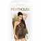 PENTHOUSE BOMBSHELL CHEMISE AND THONG BLACK nº1