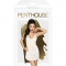 PENTHOUSE CASUAL SEDUCTION CHEMISE AND THONG WHITE nº1