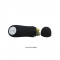 PLUG ANAL SILICONA FORMA PENE Y 12 MODOS VIBRACION - NEGRO n