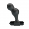 PLUG ANAL VIBRANT EN SILICONE NOIR nº1