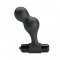 PLUG ANAL VIBRANT EN SILICONE NOIR nº11